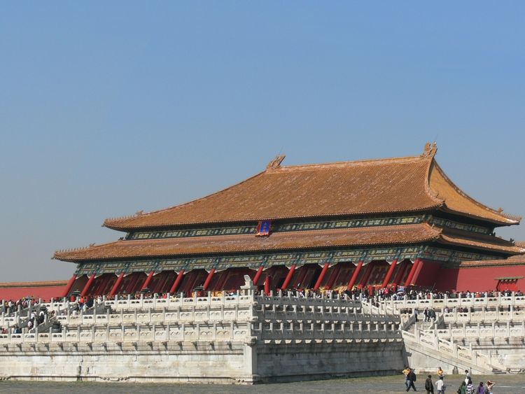  - China immediately claimed that the Hall of Supreme Harmony is still perfectly straight, it's the rest of the world that is leaning.